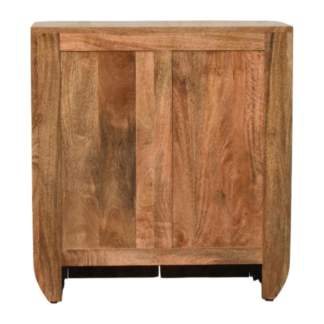 Buy farmhouse furniture Torino Contemporary Fluted Greek Cabinet - Modern Cottage Farmhouse Furniture