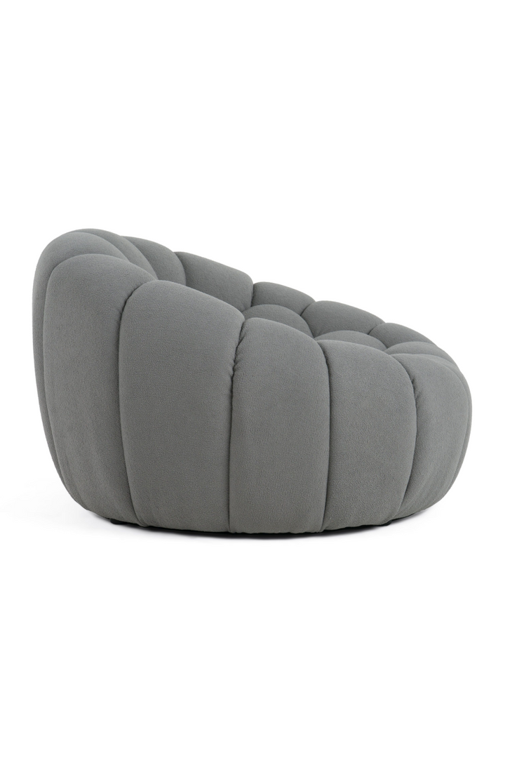 Buy farmhouse furniture Le Lia • White Modern Cottage Farmhouse Italian Hexagonal-Tufted Lounge Contemporary Accent Chair - Modern Cottage Farmhouse Furniture