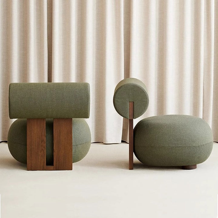Buy farmhouse furniture Le Aurelia | Modern Cottage Farmhouse Style Wood Accent Chair - Modern Cottage Farmhouse Furniture