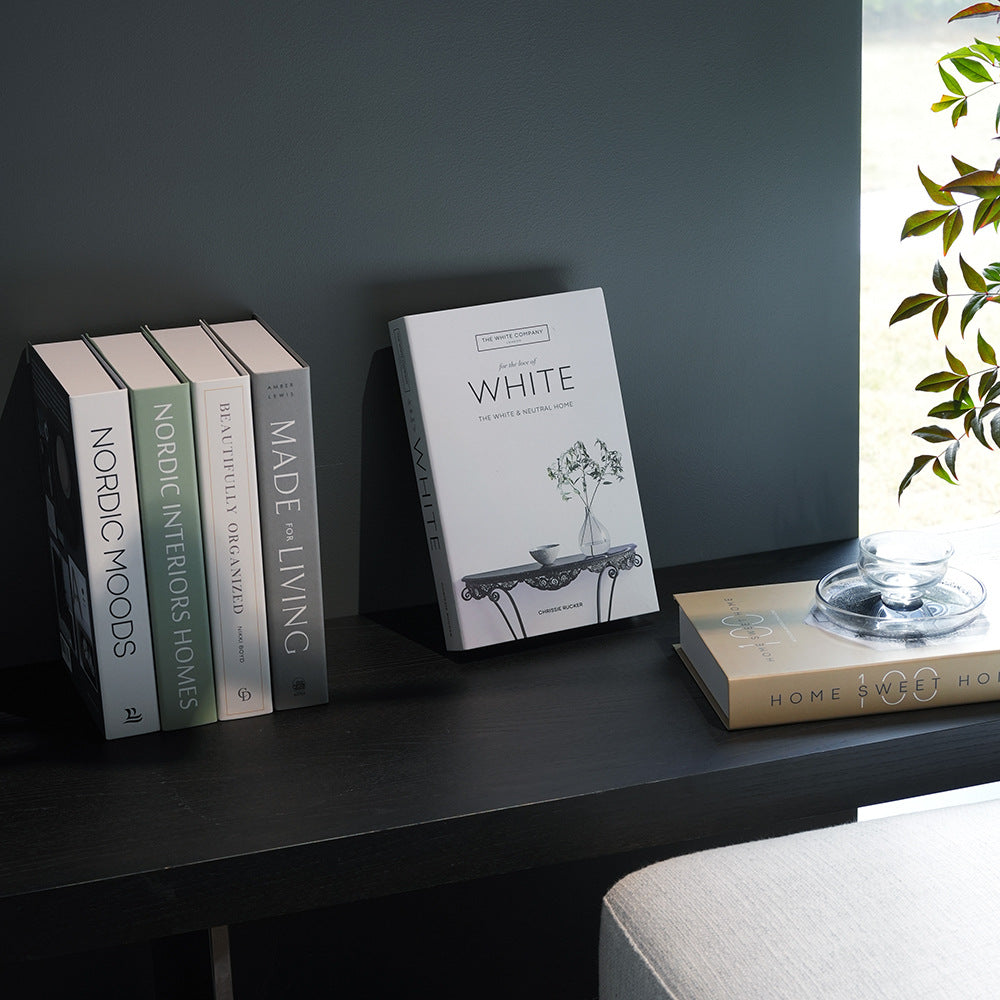 Buy farmhouse furniture Mediterranean Modern Contemporary Artificial Table Book Decoration - Modern Cottage Farmhouse Furniture