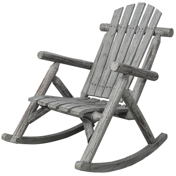 Buy farmhouse furniture Madison Ash Wood Rocking Chair | Farmhouse Cottage Porch &amp; Living Room Rocker - Modern Cottage Farmhouse Furniture