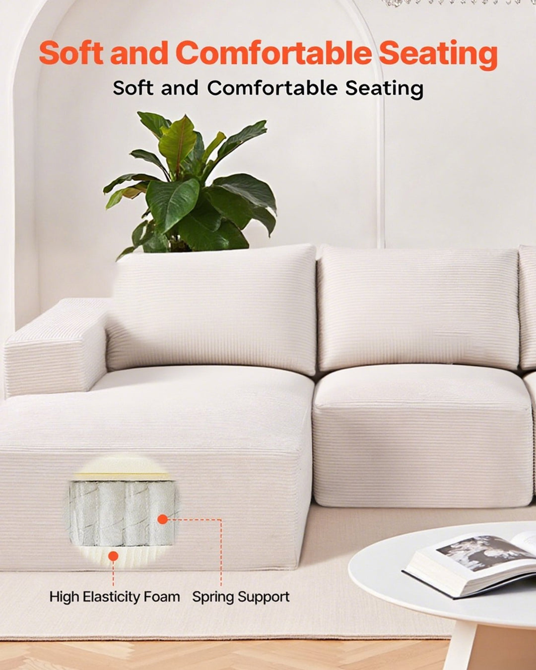Buy farmhouse furniture Modular U Shaped Mediterranean Farmhouse Sectional Sofa - Modern Cottage Farmhouse Furniture