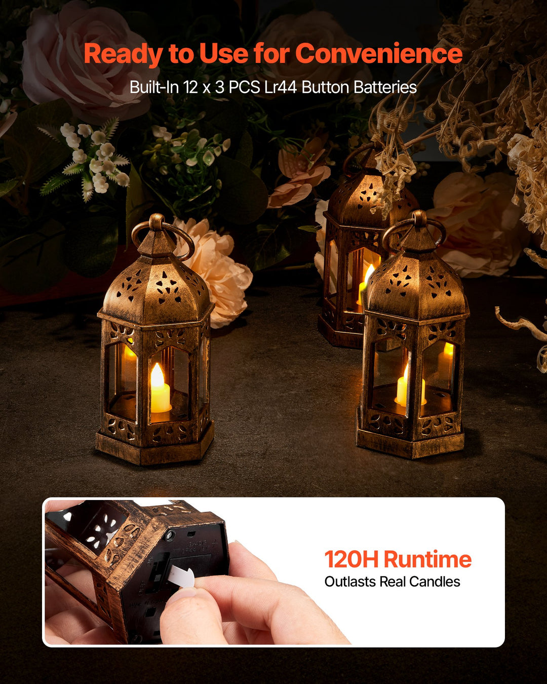 Buy farmhouse furniture Elegant Bronze Mediterranean Farmhouse LED Lantern - Modern Cottage Farmhouse Furniture