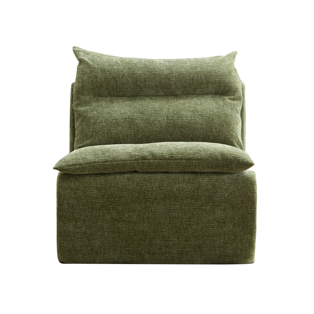 Buy farmhouse furniture Sage Single Chair Sofa Lounge Chair With Backrest - Modern Cottage Farmhouse Furniture
