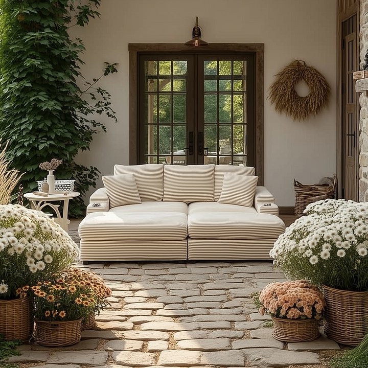 Buy farmhouse furniture Prairie • Modern American Cottage Farmhouse Style Modular Sofa Bed Set - Modern Cottage Farmhouse Furniture