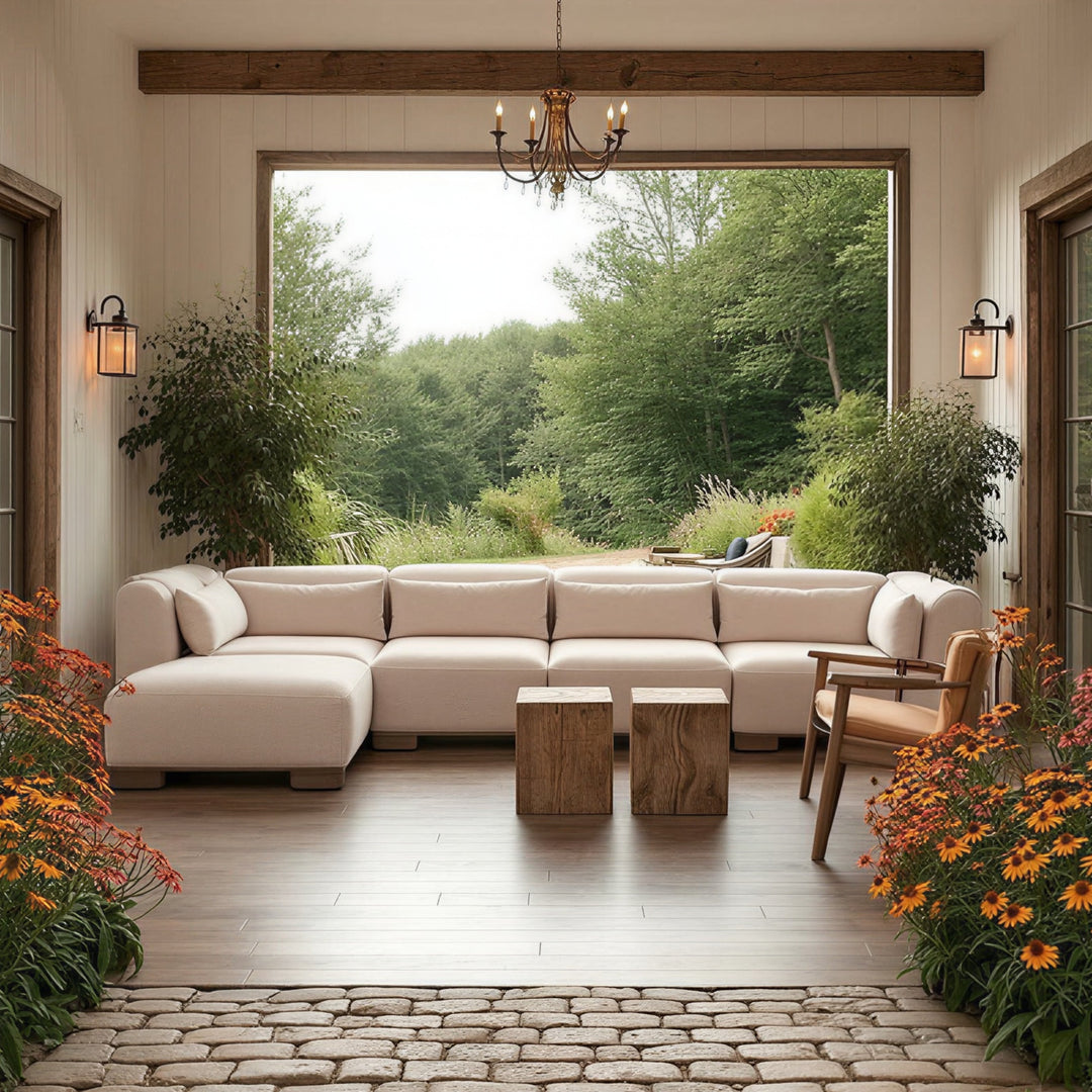 Buy farmhouse furniture June Modular • American Farmhouse Style Sofa Couch Sectional - Modern Cottage Farmhouse Furniture