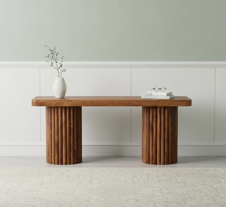 Buy farmhouse furniture La Riviera Modern Mediterranean Farmhouse Foyer Bench - Modern Cottage Farmhouse Furniture