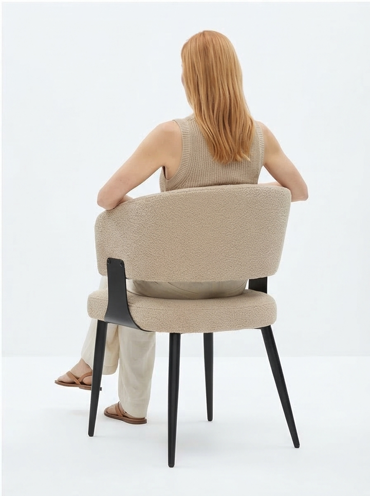 Buy farmhouse furniture Brown Beige Leather Contemporary Modern Contemporary Chairs - Modern Cottage Farmhouse Furniture