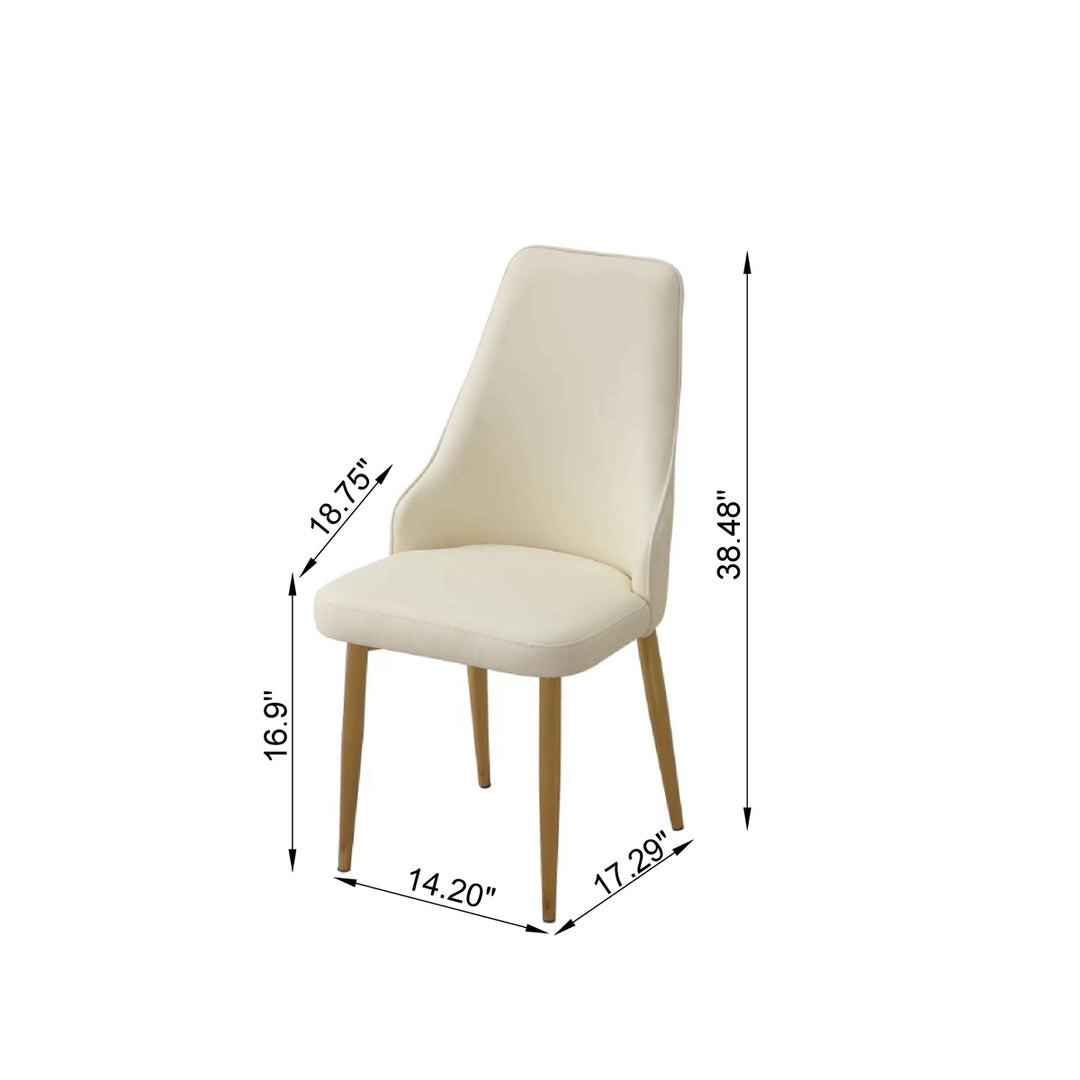 Buy farmhouse furniture The Siena Set Of 2 Mediterranean Farmhouse White Modern Dining Contemporary Accent Chairs - Modern Cottage Farmhouse Furniture