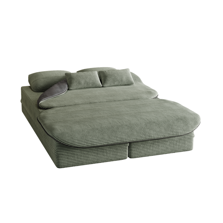 Buy farmhouse furniture Green Modern Minimalist Farmhouse Sleeper Bed - Modern Cottage Farmhouse Furniture