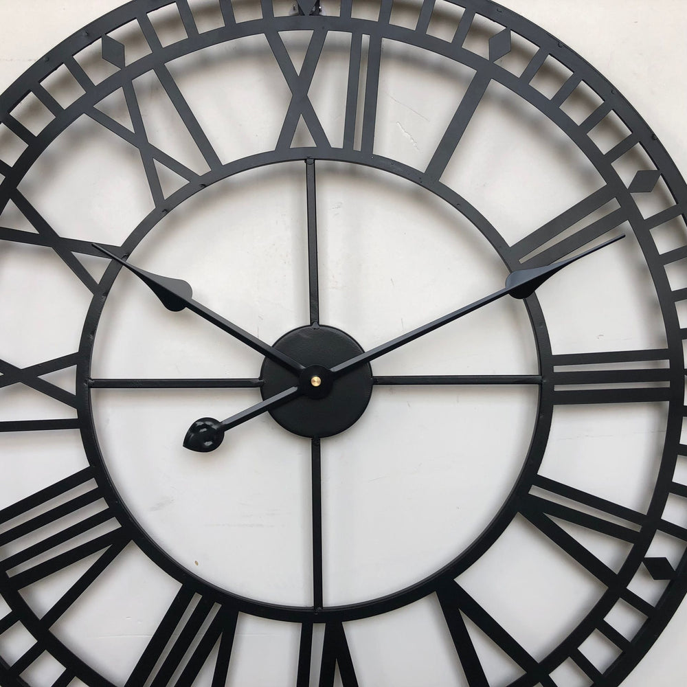 Buy farmhouse furniture Verona | Modern Luxury Iron Mediterranean Wall Clock - Modern Cottage Farmhouse Furniture