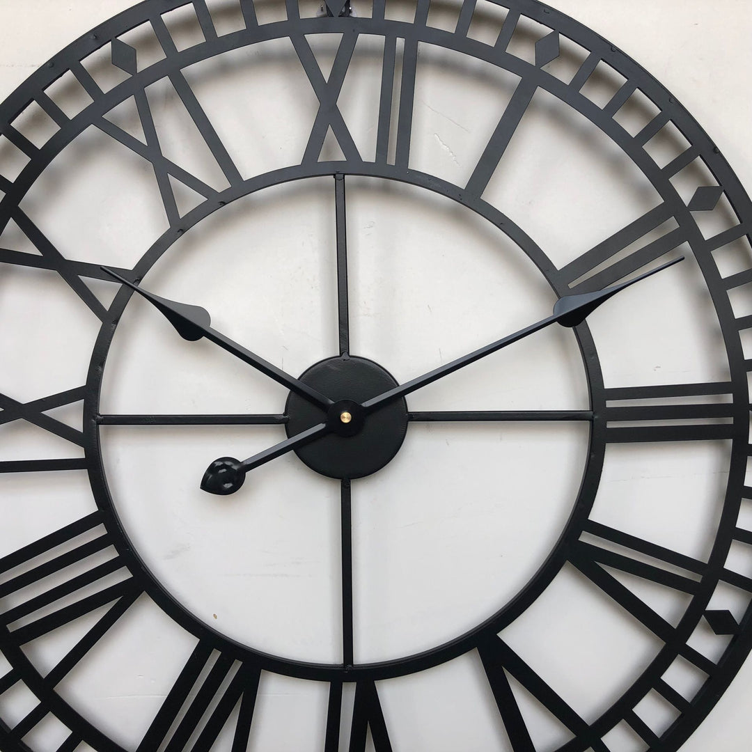 Buy farmhouse furniture Verona | Modern Luxury Iron Mediterranean Wall Clock - Modern Cottage Farmhouse Furniture