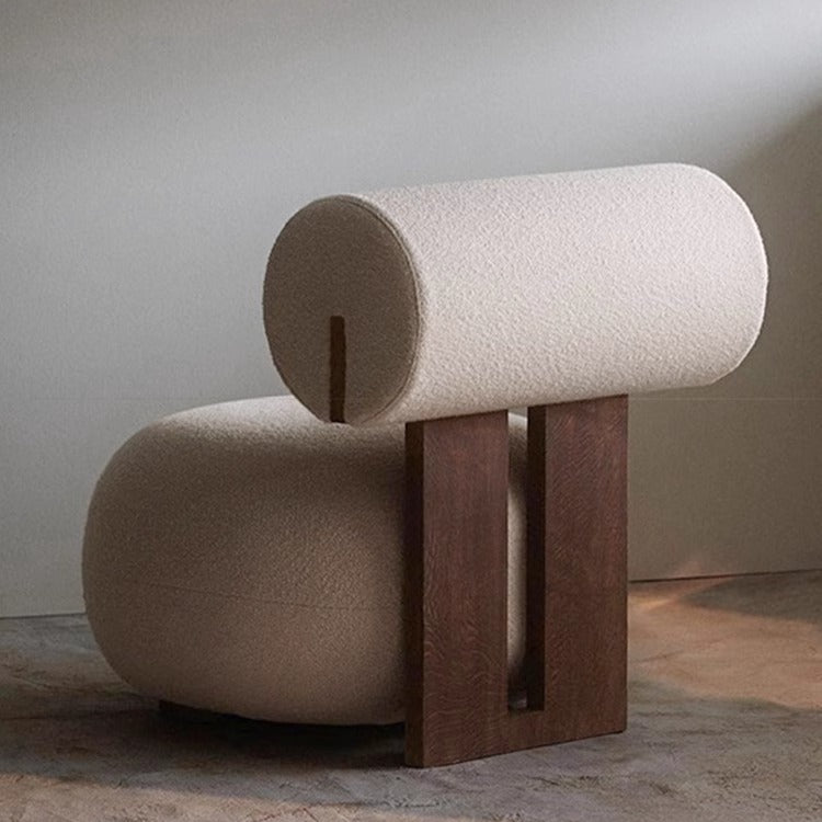 Buy farmhouse furniture Le Aurelia | Modern Cottage Farmhouse Style Wood Accent Chair - Modern Cottage Farmhouse Furniture