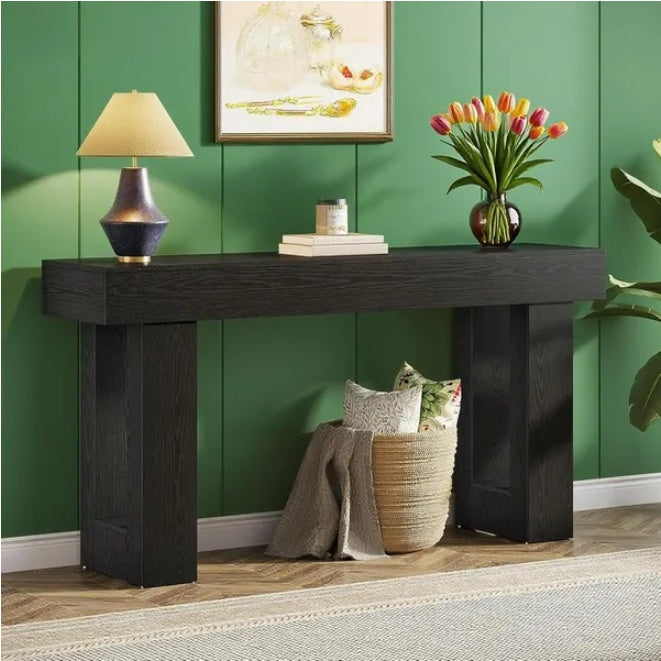 Buy farmhouse furniture Sevilla Modern Mediterranean Foyer Console Table - Modern Cottage Farmhouse Furniture