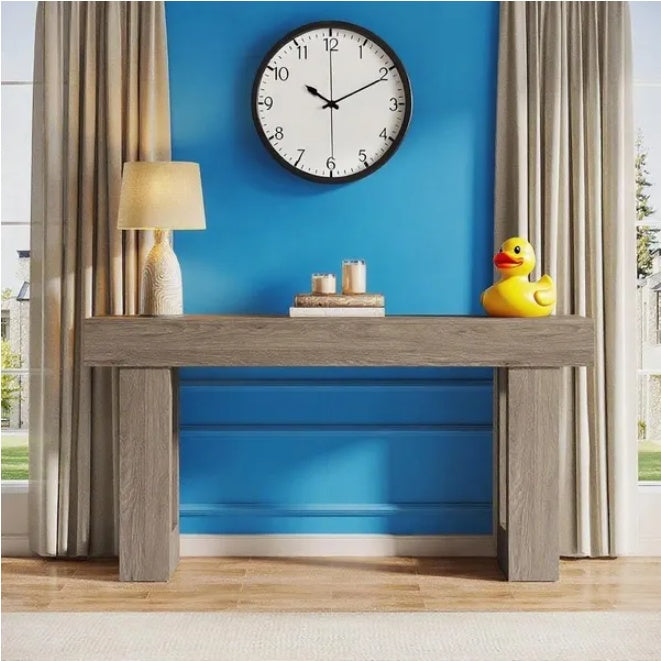 Buy farmhouse furniture Sevilla Modern Mediterranean Foyer Console Table - Modern Cottage Farmhouse Furniture
