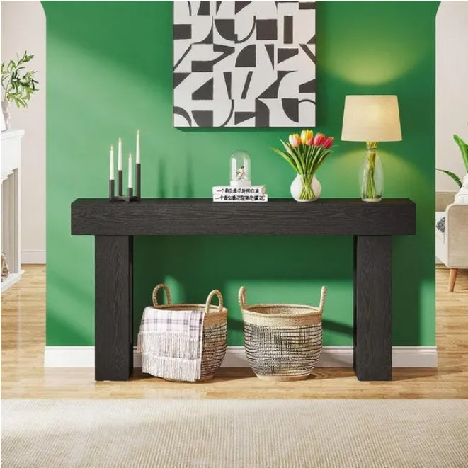 Buy farmhouse furniture Sevilla Modern Mediterranean Foyer Console Table - Modern Cottage Farmhouse Furniture