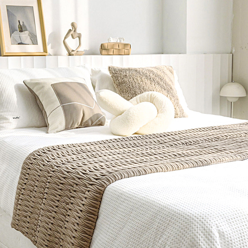 Buy farmhouse furniture Olive Grove Mediterranean Tuscan Bed Runner - Modern Cottage Farmhouse Furniture