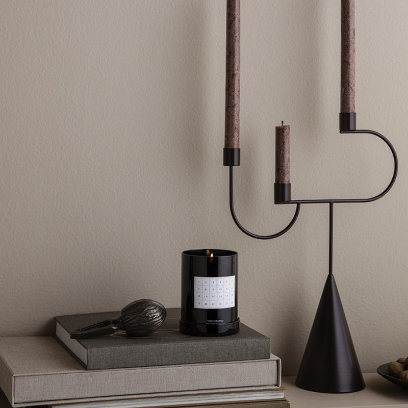 Buy farmhouse furniture Meraki | Minimalist Modern Mediterranean Contemporary Candlestick Holder - Modern Cottage Farmhouse Furniture