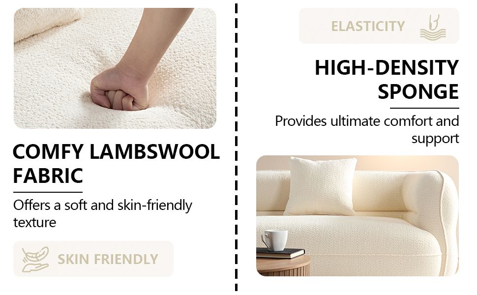 Buy farmhouse furniture Modern Farmhouse Cream Sofa Couch - Modern Cottage Farmhouse Furniture