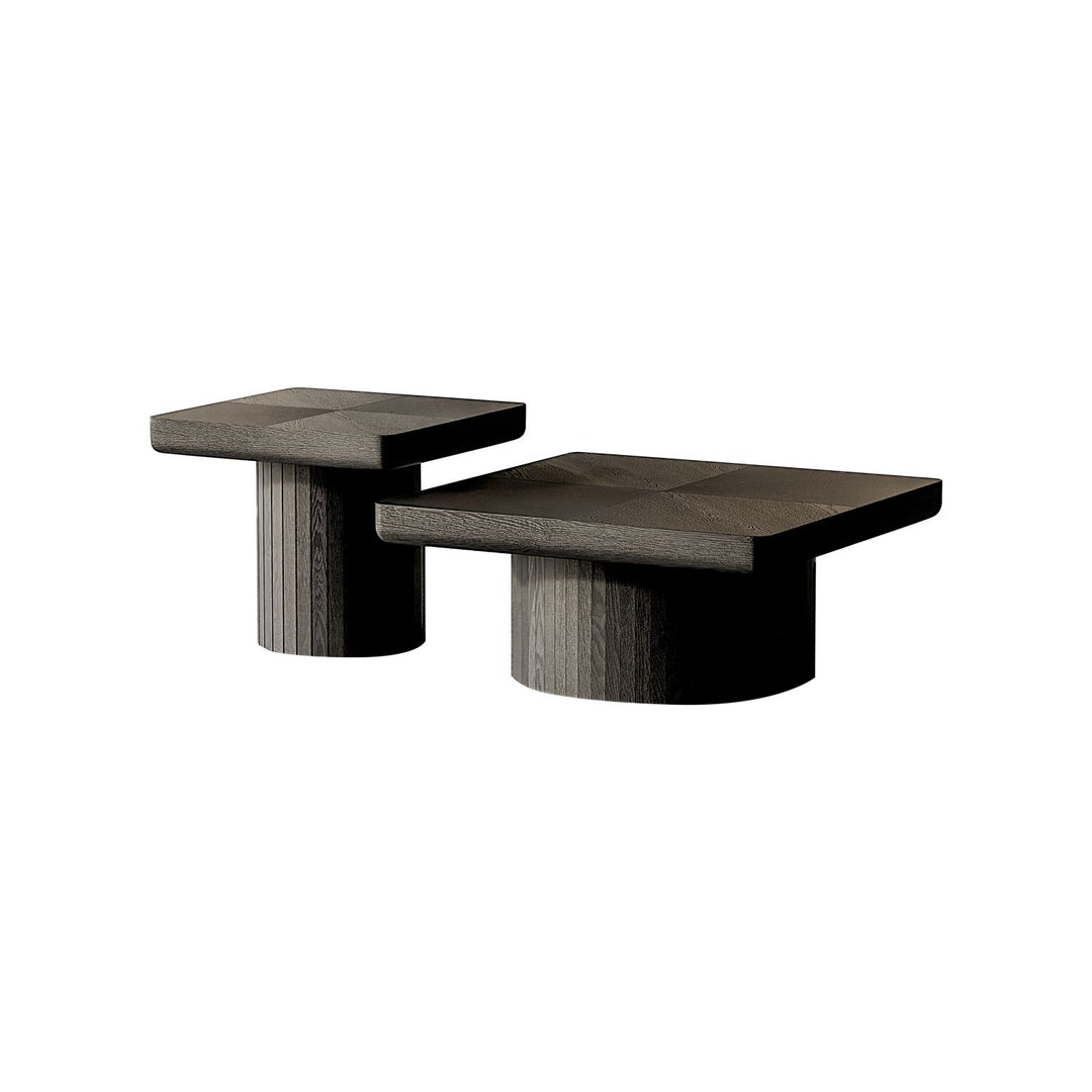 Buy farmhouse furniture Best Farmhouse Coffee Table Set | Wood Nesting Tables for Living Room - Modern Cottage Farmhouse Furniture