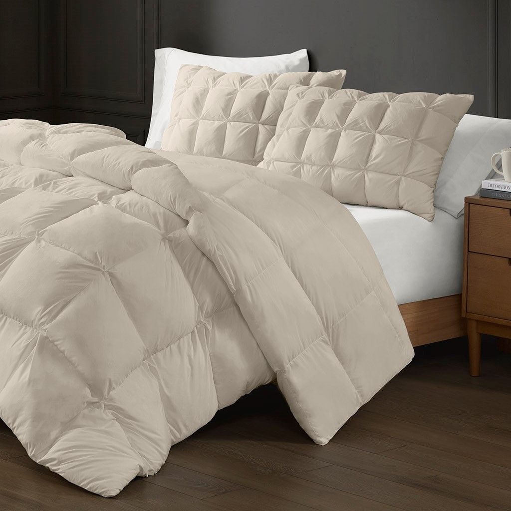 Buy farmhouse furniture Overfilled Pillow Protector Single Piece (King Size) - Modern Cottage Farmhouse Furniture