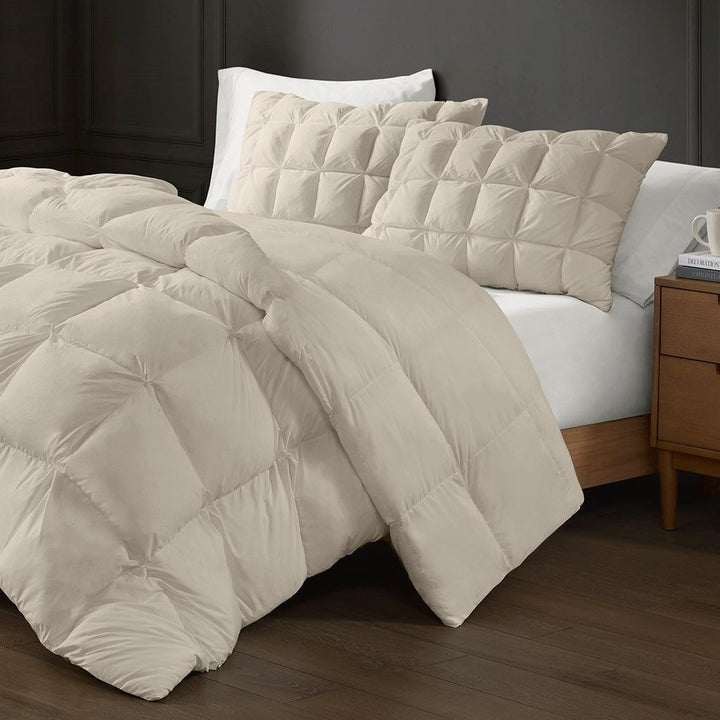 Buy farmhouse furniture Overfilled Pillow Protector Single Piece (King Size) - Modern Cottage Farmhouse Furniture