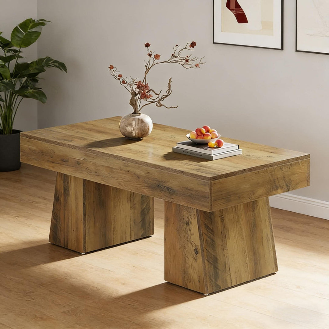 Buy farmhouse furniture Farmhouse Spacious Coffee Table - Modern Cottage Farmhouse Furniture