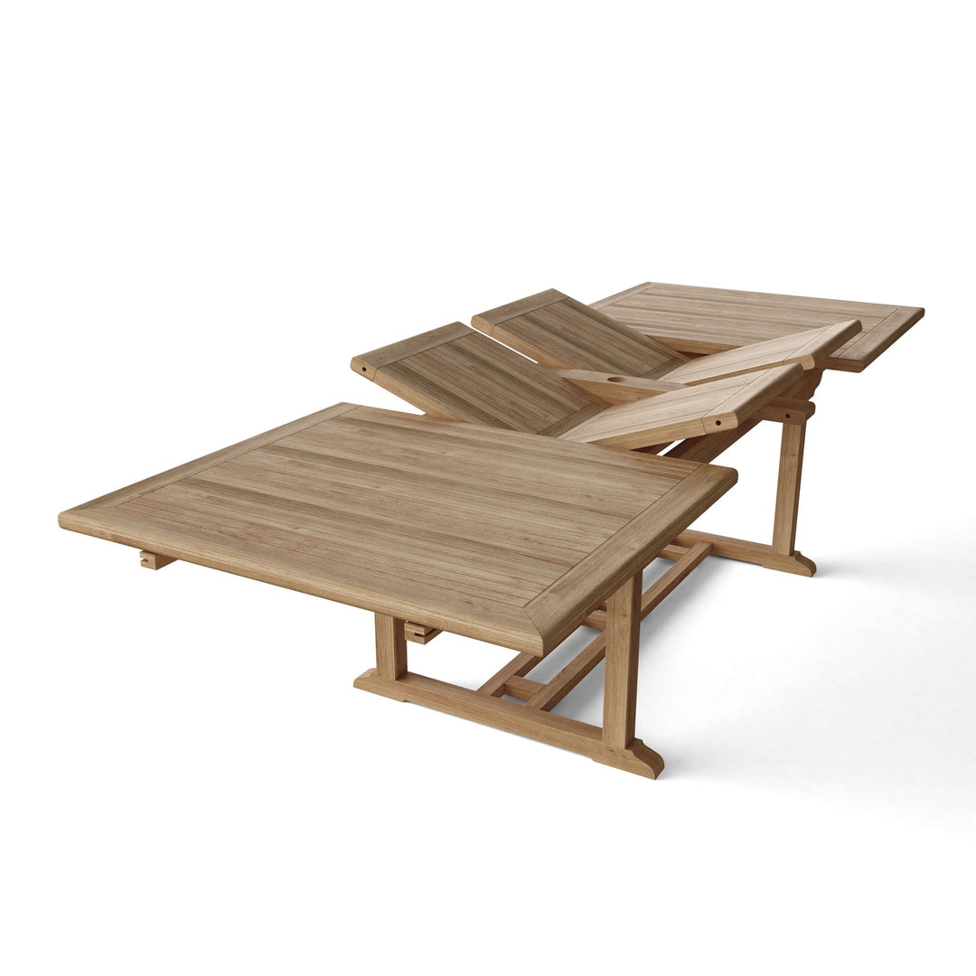 Buy farmhouse furniture Autumn Amber Acres | Round Real Wood Farmhouse Double Extension Table - Modern Cottage Farmhouse Furniture