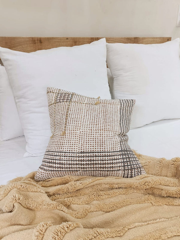 Buy farmhouse furniture Farmhouse Boho Pillow Cover Printed Pillow Cover Embroidery Pillow Cover Couch Pillow - Modern Cottage Farmhouse Furniture