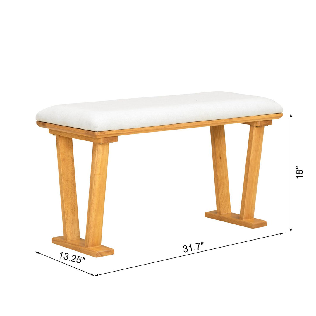 Buy farmhouse furniture Small Farmhouse Solid Wood Kitchen Nook Dining Room Breakfast Nook Table Set for 6, Space Saving High Top Corner Dining Table with Bench and Chairs (6 Piece) - Modern Cottage Farmhouse Furniture