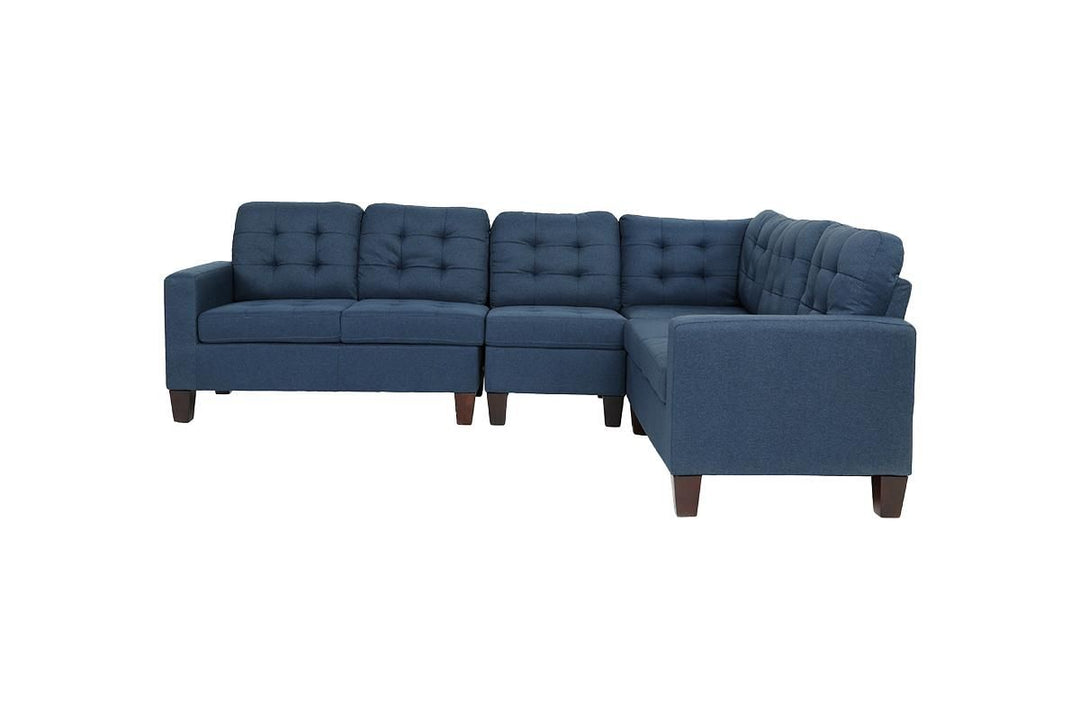 Buy farmhouse furniture Blue Modern Farmhouse Sofa Couch - Modern Cottage Farmhouse Furniture