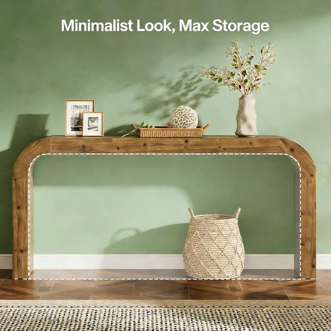 Buy farmhouse furniture Farmhouse Wood Foyer Console Table - Modern Cottage Farmhouse Furniture