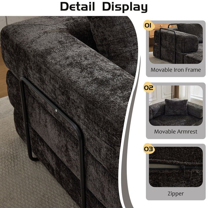 Buy farmhouse furniture Best Farmhouse Modular Sofa | Modern Cottage Farmhouse Couch for Living Room - Modern Cottage Farmhouse Furniture