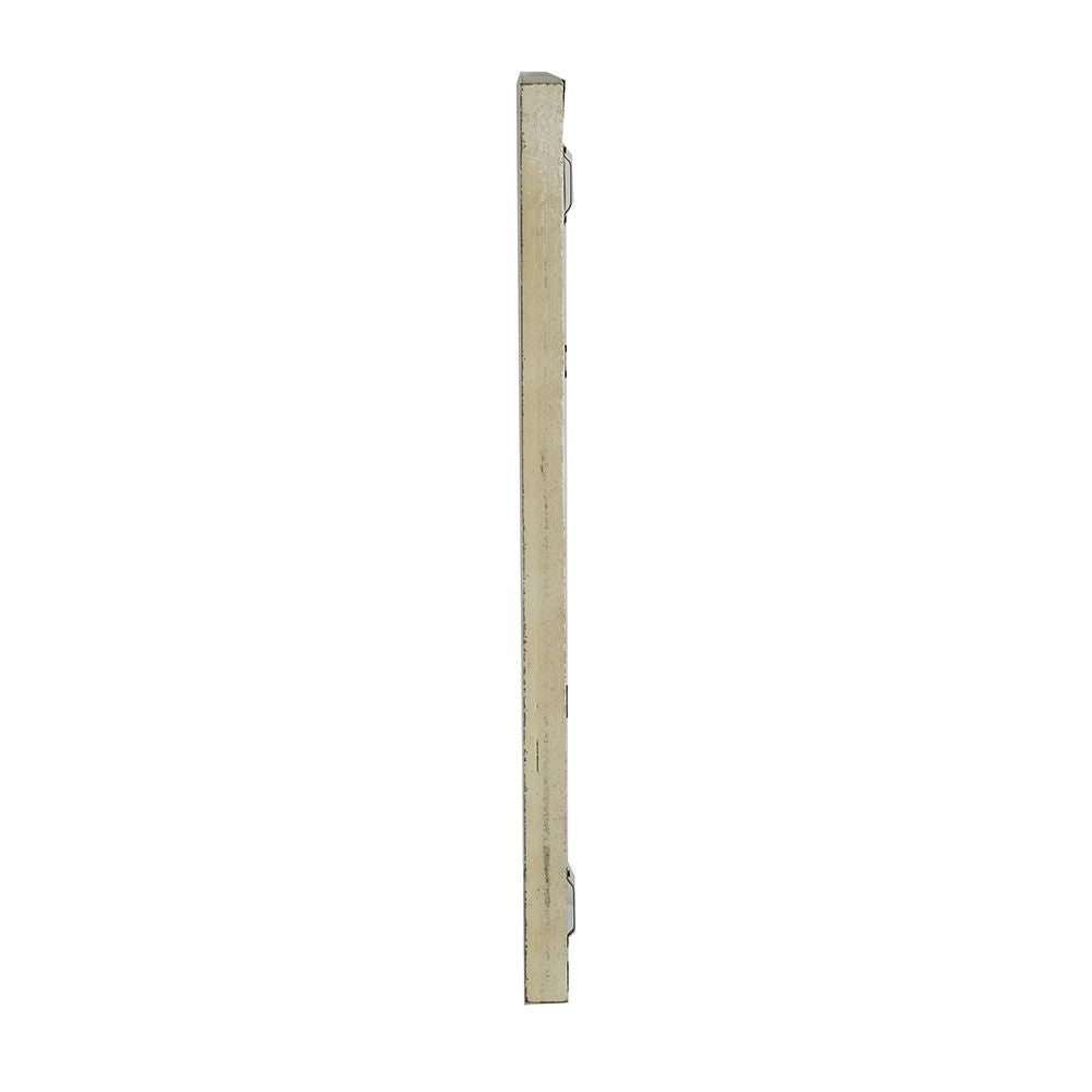 Buy farmhouse furniture Distressed White Rectangular Wall Mirrors - Set of 2, Versatile Home Decor for Living Room, Vertical &amp; Horizontal Display - Modern Cottage Farmhouse Furniture