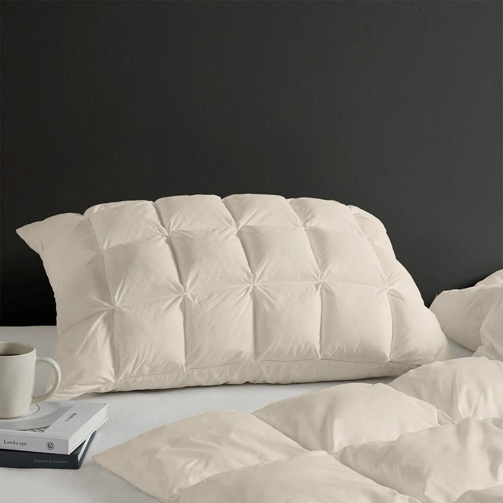 Buy farmhouse furniture Overfilled Pillow Protector Single Piece (King Size) - Modern Cottage Farmhouse Furniture
