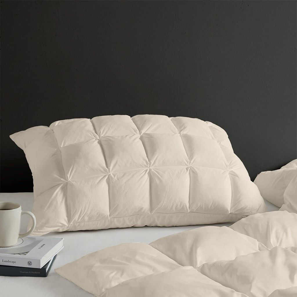 Buy farmhouse furniture Overfilled Pillow Protector Single Piece (King Size) - Modern Cottage Farmhouse Furniture