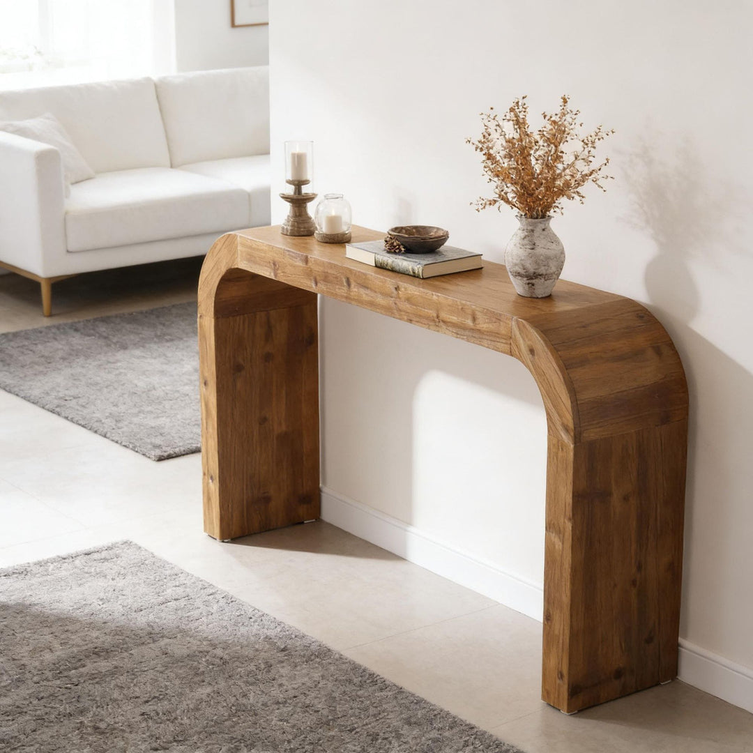 Buy farmhouse furniture Farmhouse Wood Foyer Console Table - Modern Cottage Farmhouse Furniture