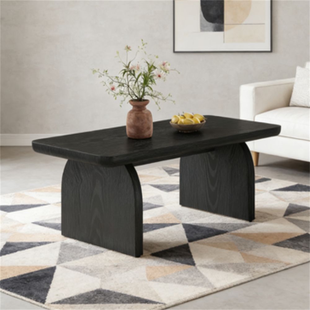 Buy farmhouse furniture Black Farmhouse Coffee table - Modern Cottage Farmhouse Furniture