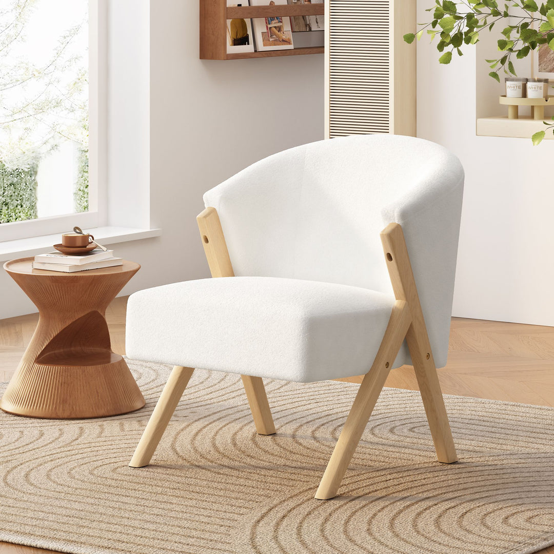 Buy farmhouse furniture Modern Upholstery Minimalist Farmhouse Contemporary Accent Chair - Modern Cottage Farmhouse Furniture
