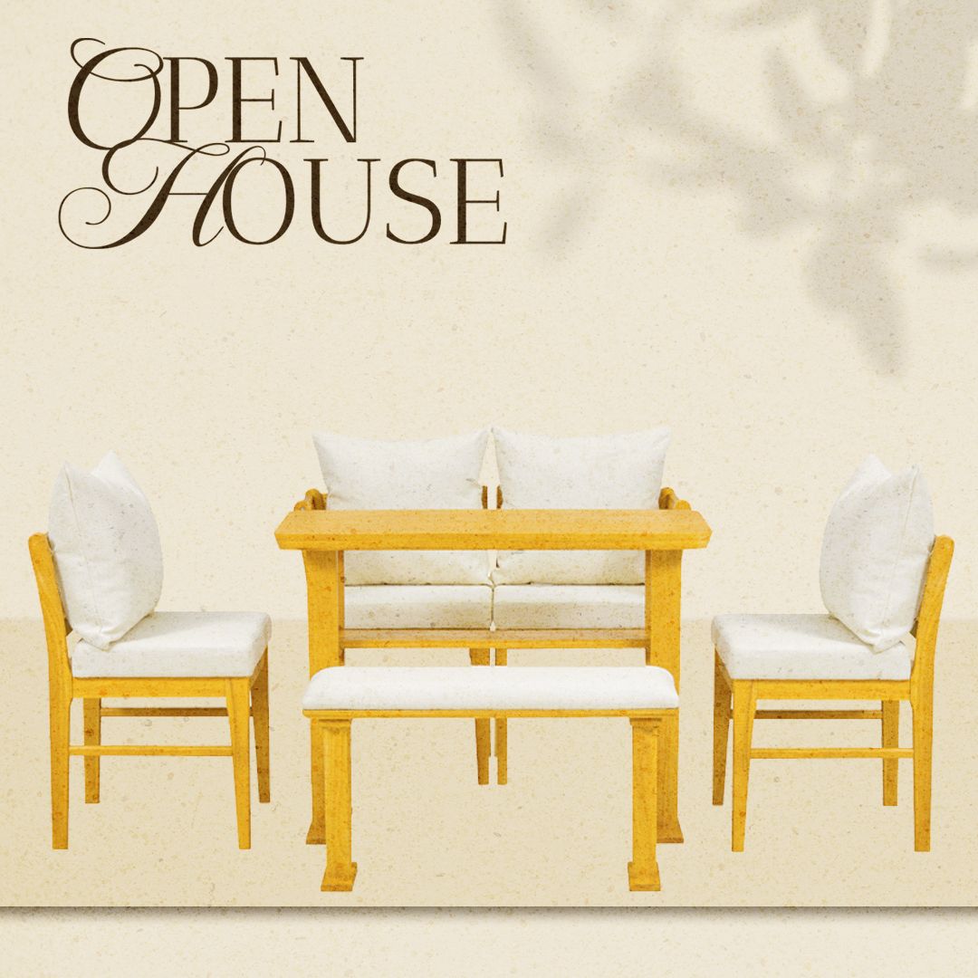 Buy farmhouse furniture Small Farmhouse Solid Wood Kitchen Nook Dining Room Breakfast Nook Table Set for 6, Space Saving High Top Corner Dining Table with Bench and Chairs (6 Piece) - Modern Cottage Farmhouse Furniture