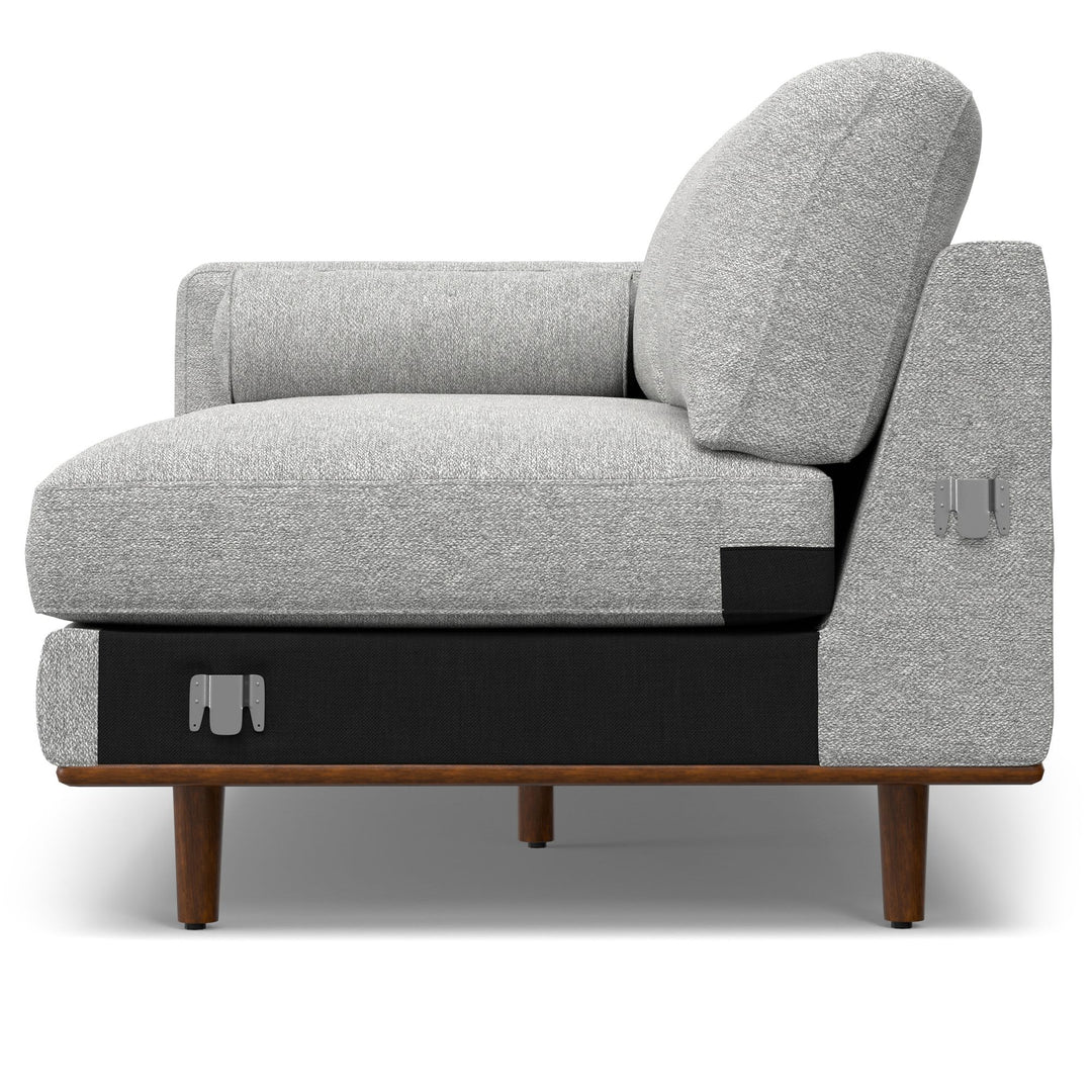 Buy farmhouse furniture Ironwood Linen Sofa | Gray Classic Farmhouse Sofa Couch - Modern Cottage Farmhouse Furniture