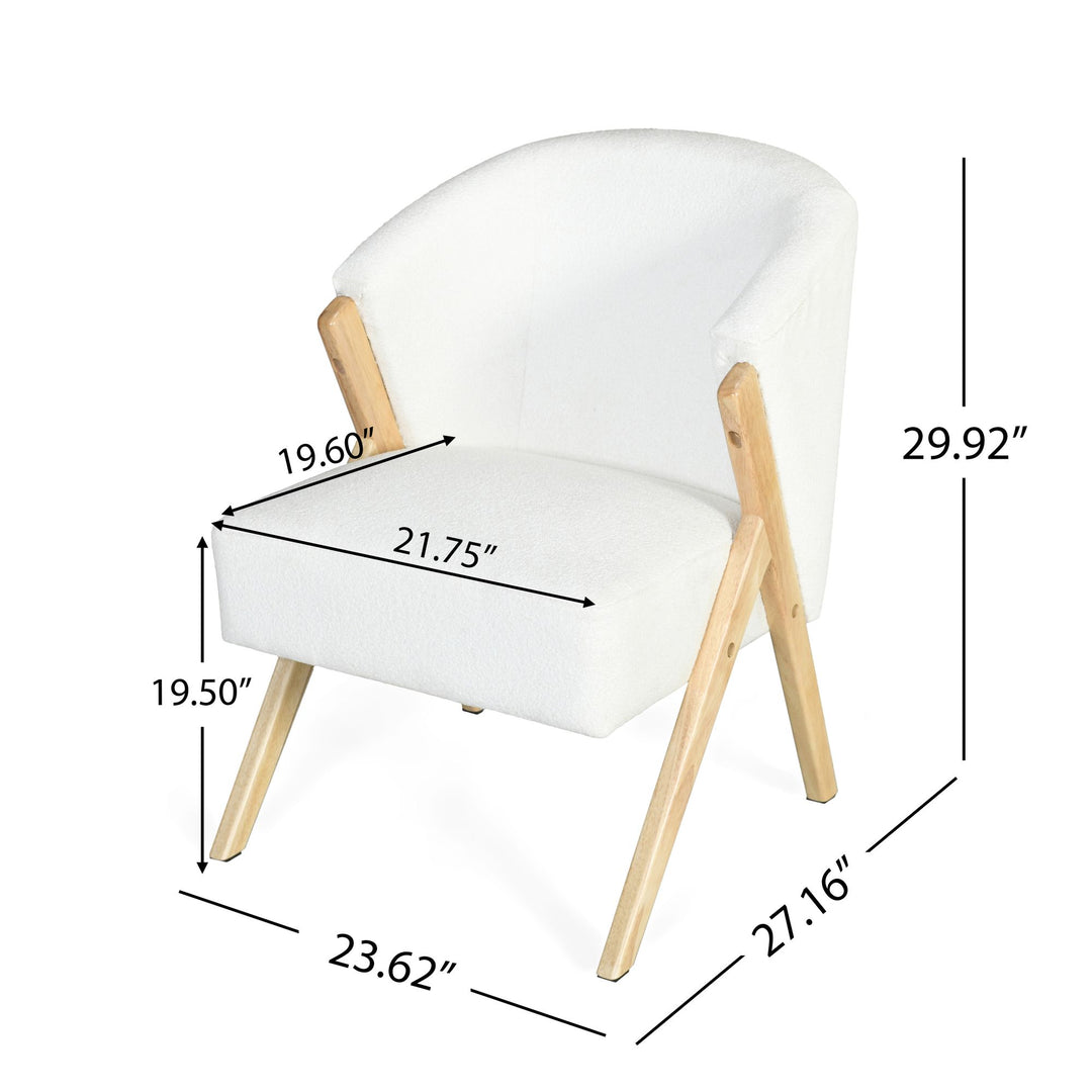 Buy farmhouse furniture Modern Upholstery Minimalist Farmhouse Contemporary Accent Chair - Modern Cottage Farmhouse Furniture
