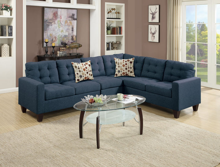 Buy farmhouse furniture Blue Modern Farmhouse Sofa Couch - Modern Cottage Farmhouse Furniture