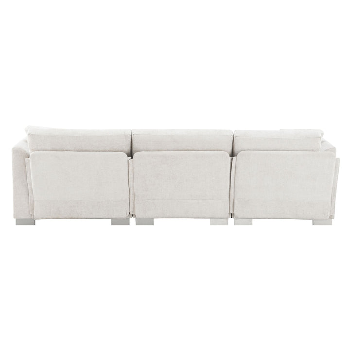 Buy farmhouse furniture Maison Blanc Sofa | Ivory Large Modern Farmhouse Sofa Couch - Modern Cottage Farmhouse Furniture