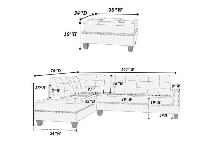 Buy farmhouse furniture The Blue Jay | Modern Blue 3pcs Farmhouse Cottage Sofa Couch - Modern Cottage Farmhouse Furniture