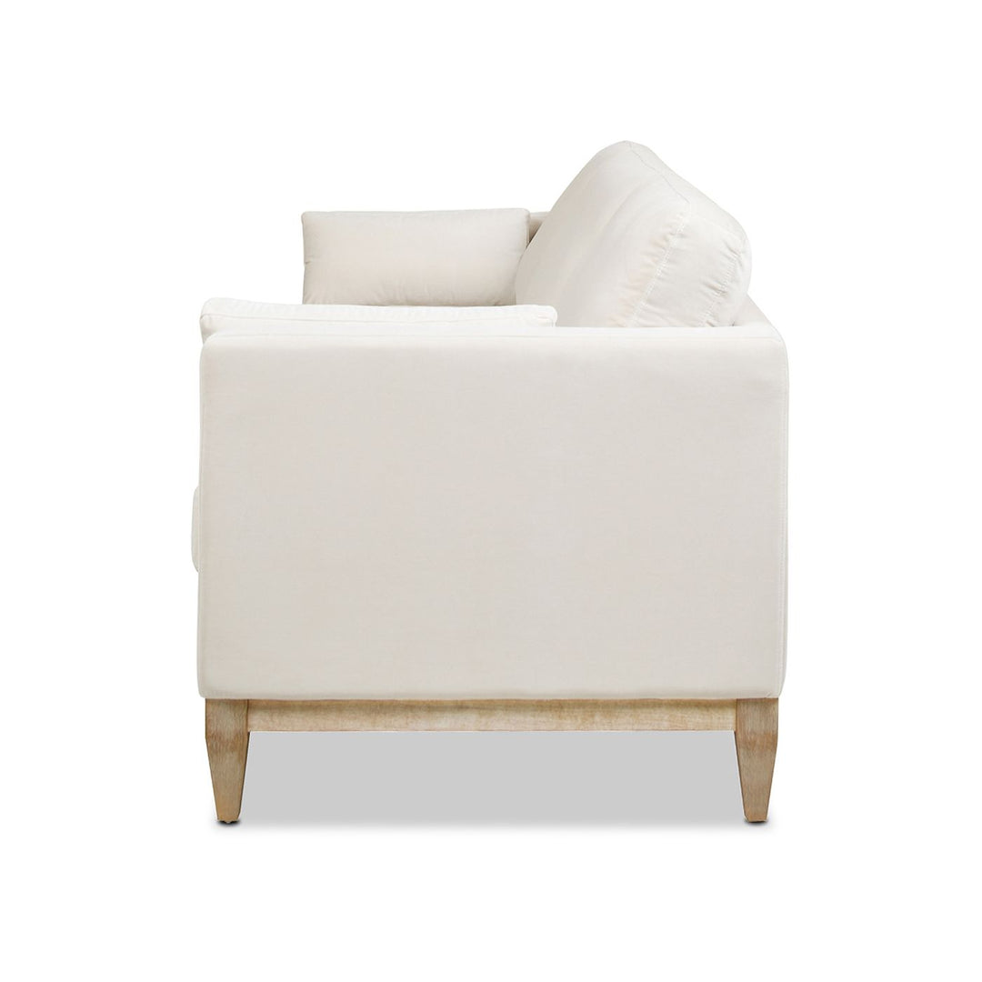 Buy farmhouse furniture Brookhaven • Beige Modern Cottage Farmhouse Sofa Couch - Modern Cottage Farmhouse Furniture