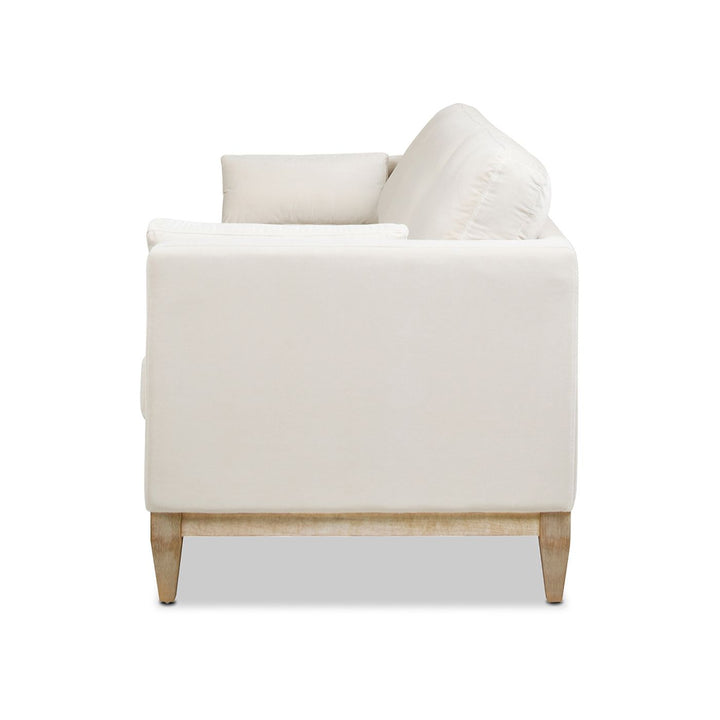 Buy farmhouse furniture Brookhaven • Beige Modern Cottage Farmhouse Sofa Couch - Modern Cottage Farmhouse Furniture