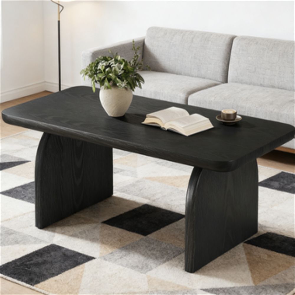 Buy farmhouse furniture Black Farmhouse Coffee table - Modern Cottage Farmhouse Furniture