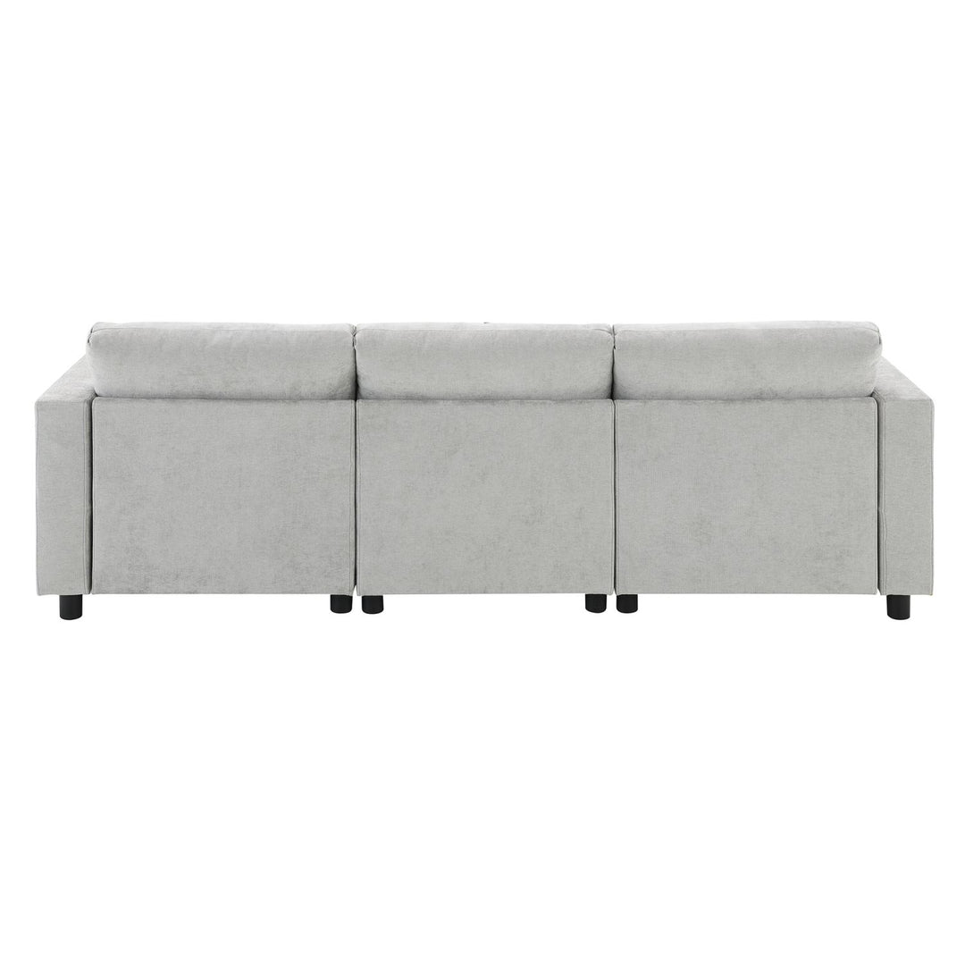 Buy farmhouse furniture Modern Farmhouse Grey Three Seater Sofa Couch - Modern Cottage Farmhouse Furniture
