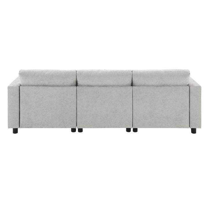 Buy farmhouse furniture Modern Farmhouse Grey Three Seater Sofa Couch - Modern Cottage Farmhouse Furniture